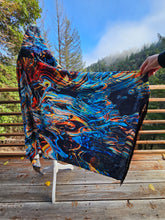 Mercury in Retrograde Velvet Hooded Pashmina
