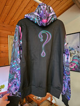 Large Threshold Consciousness ZIP UP Dripper Hoodie with Pink Faux Fur lined hood