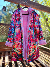 Off to See the Wizard Crushed Velvet Cloak with Pink Faux Fur lining (this design will not be remade)