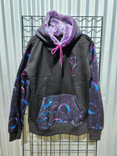 IN STOCK: X-LARGE Bubble Control PULLOVER with Purple Faux Fur in the hood