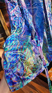 Emma- 3X Crushed Velvet Saphira Robe