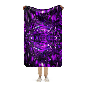 Purple Portal Sherpa Blanket