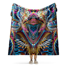 Golden Teacher Sherpa blanket