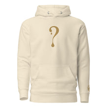 Pullover Hoodie with Old Gold Dripper Embroidery