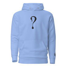 Pullover Hoodie with Black Dripper Embroidery
