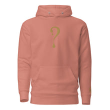 Pullover Hoodie with Old Gold Dripper Embroidery