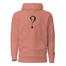 Pullover Hoodie with Black Dripper Embroidery