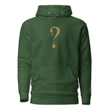 Pullover Hoodie with Old Gold Dripper Embroidery