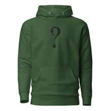 Pullover Hoodie with Black Dripper Embroidery
