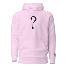 Pullover Hoodie with Black Dripper Embroidery