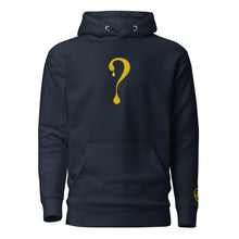Pullover Hoodie with Gold Dripper Embroidery