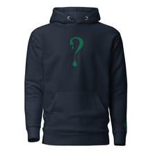 Pullover Hoodie with Green Dripper Embroidery
