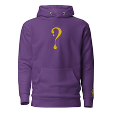 Pullover Hoodie with Gold Dripper Embroidery