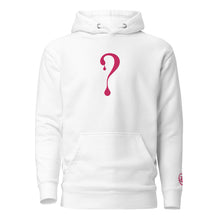 Pullover Hoodie with Pink Dripper Embroidery