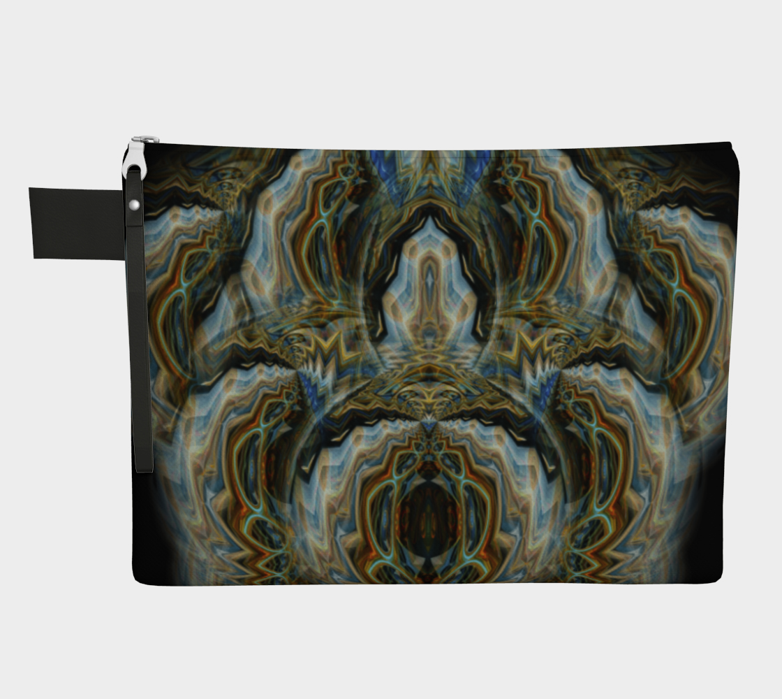 ALIEN FLOWER NO.2 ZIPPER POUCH