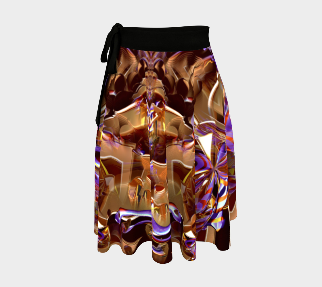 Meltdown Wrap Skirt