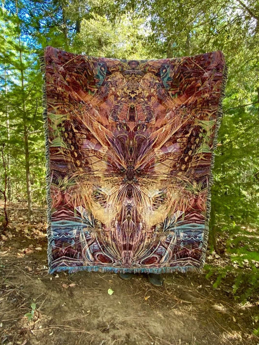 Mariposa - Limited Release Woven Art Blanket
