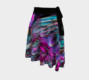 Drip Trip Wrap Skirt