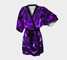 PURPLE PORTAL KIMONO ROBE