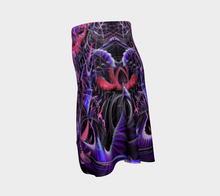 FRACTAL ENTANGLEMENT FLARE SKIRT