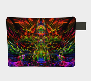 SPIRIT OF FIRE ZIPPER POUCH