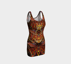 Phoenix Rising Bodycon Dress