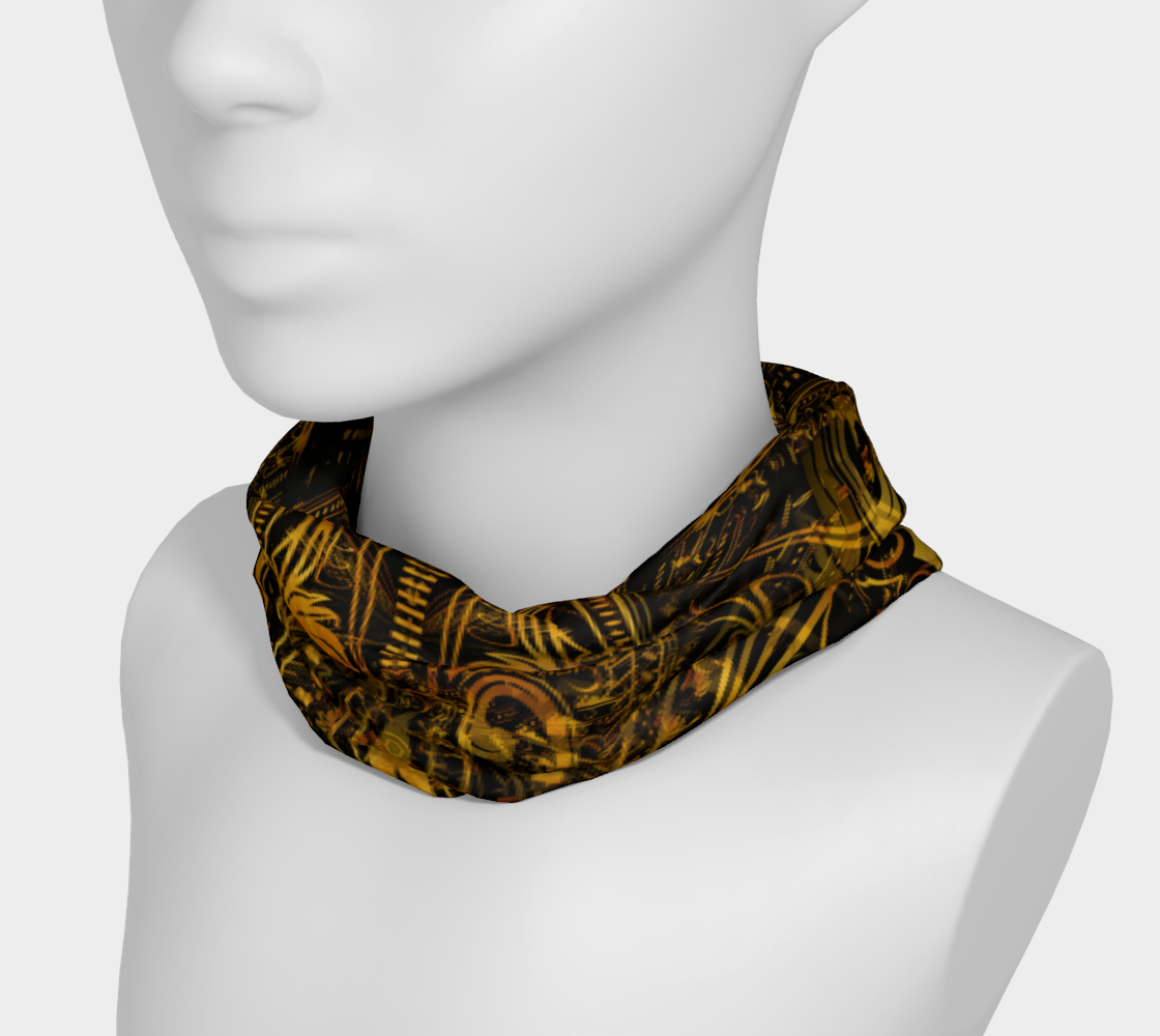 GOLDEN PORTAL NECK GAITER