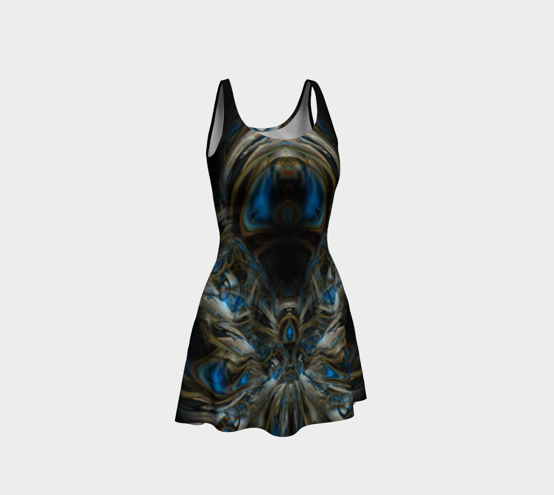 Alien Flower No.1 Flare Dress