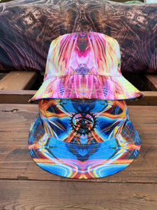 Universal Energy Shift/Mariposa Reversible Bucket Hat