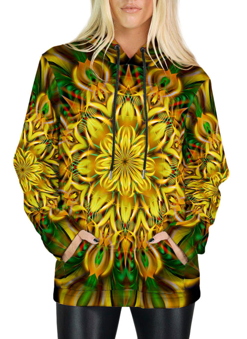 Alien Sunflower Unisex Twin Velvet Hoodie