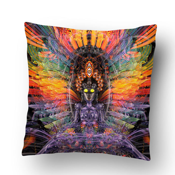 Isis/Ina May Remix Throw Pillow Cover