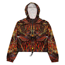 Phoenix Rising Cropped Windbreaker