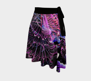 Fractal Entanglement Wrap Skirt
