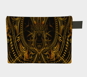 GOLDEN PORTAL ZIPPER POUCH