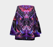 FRACTAL ENTANGLEMENT FLARE SKIRT