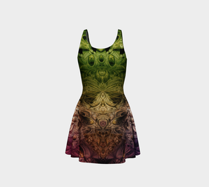 Spectral Evidence Flare Dress