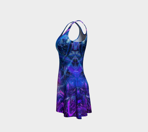 Spacial Recognition Flare Dress